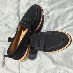 Kelsi Dagger at Anthropologie Lens suede loafer